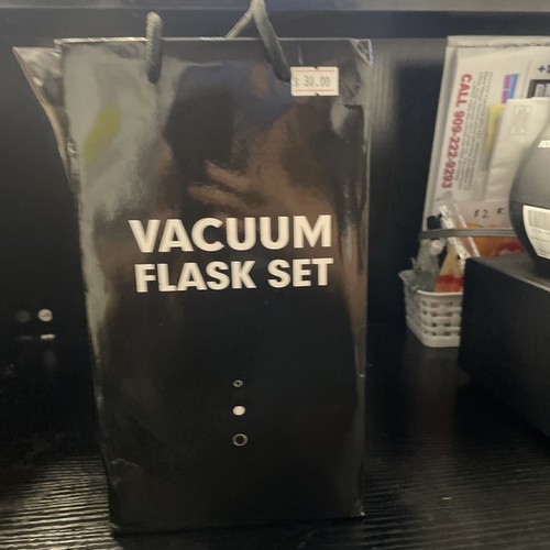 Vacuum flask set with mugs - vacuum,