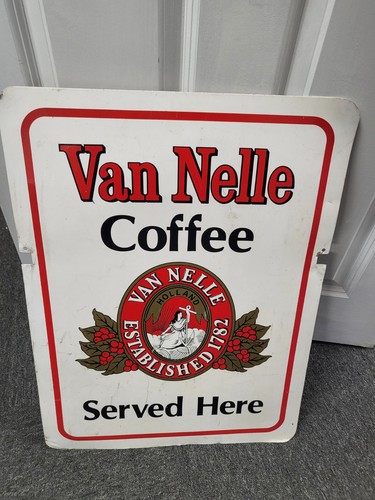 Van nelle coffee sign - van,
