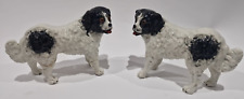 Antique Staffordshire Pottery Old English sheep dogs.