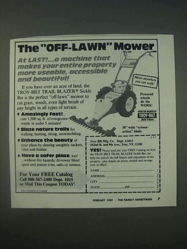 1989 troy bilt trail blazer - 1989, troy-bilt