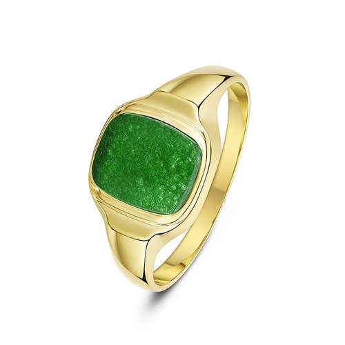 Men 9ct yellow gold - men's,