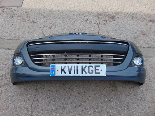 Peugeot 207 grey bumper - grey, front