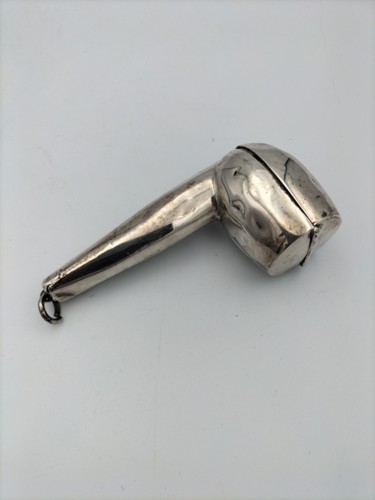 Antique solid silver smoking - antique,