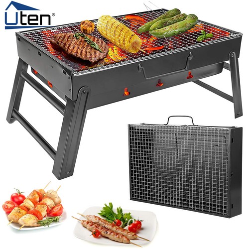 Folding bbq charcoal barbecue - folding,