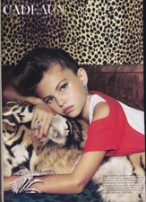 VOGUE PARIS 2010  Daphne Groeneveld Tom Ford BAMBINI ENFANTS KIDS BEAUTY FASHION