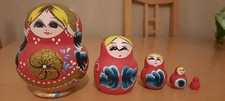 Russian Doll Set Of 5 3.5 Inches High.