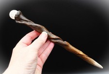 Hazel and quartz crystal ball