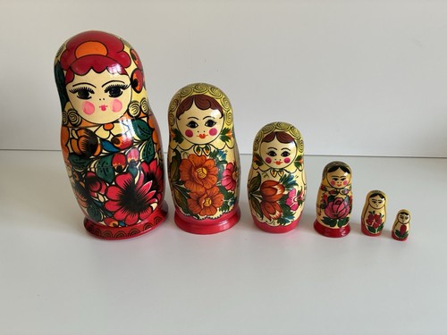 Russian doll piece set - russian, 6