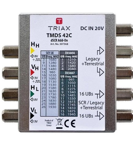 Triax tmds42c dscr - triax,