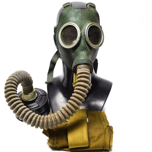 Soviet gas mask green - soviet,