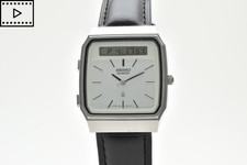 Vintage 1980 [NEAR MINT] SEIKO H357-500A Ana Digi Hybrid Mens Quartz Watch JAPAN