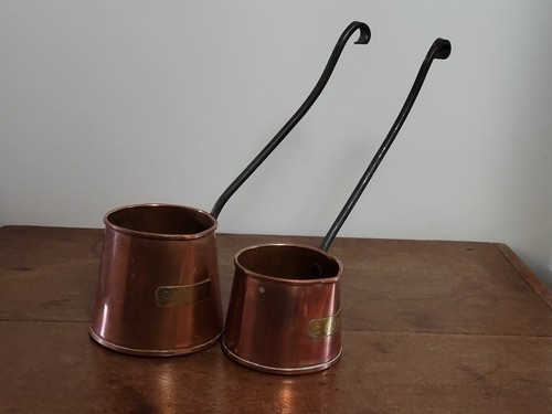 Two vintage copper - two, cider
