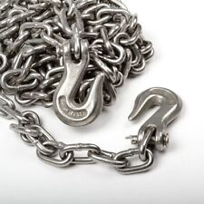 1/4" X 12' Tow Chain with Clevis Hooks, Load Tie-Down, Trailer, Flatbed