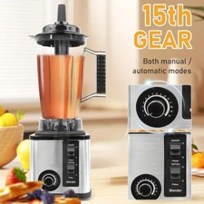 Professional Power Blender 3L Heavy Duty Commercial Blender Mixer Juicer 15 Gear