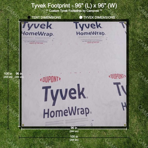 Tyvek footprint - 8', x