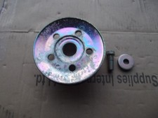 FORD 1600CC X FLOW KENT ENGINE FRONT CRANK PULLEY ASSEMBLY REPLATED GEN FORD