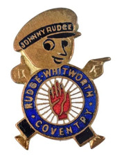 Vintage Rudge Whitworth Coventry 'Johnny Rudge' Motor Cycles Motorbikes Badge