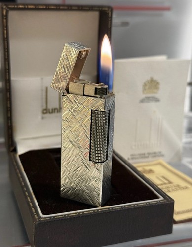 Dunhill rollagas silver plated - rollagas,