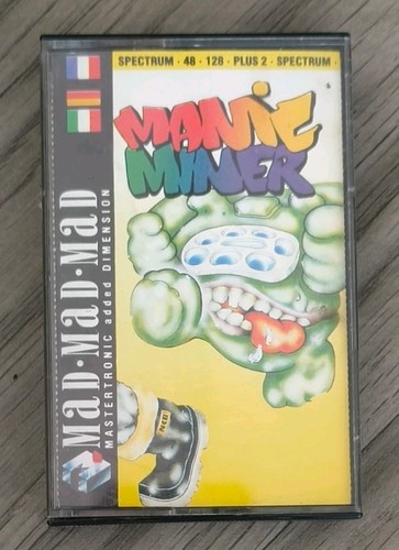 Manic miner sinclair zx - manic,