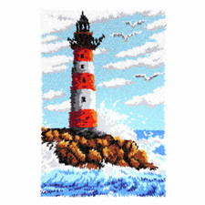 Lighthouse Latch Hook Kit Rug