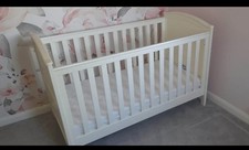 Cot Bed And Changing Station/Drawers. Mamas And Papas. New Condition