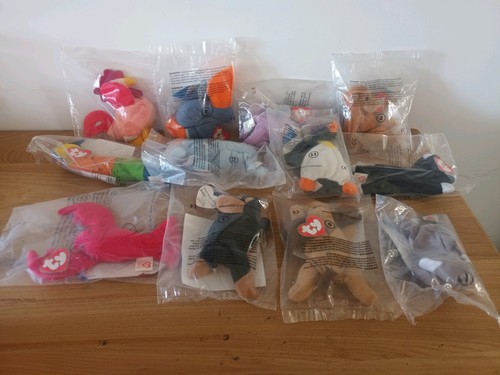Mcdonalds beanie babies - mcdonalds, ty