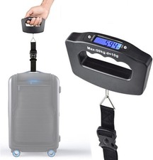 50kg Travel Scale Digital Luggage Scale Portable Weighing Weight Suitcase Strap