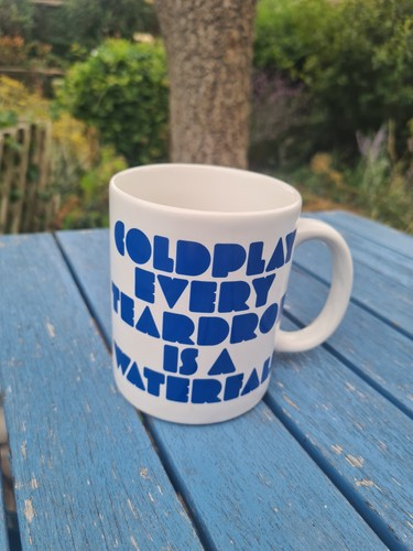 Coldplay mug cup - cup, every
