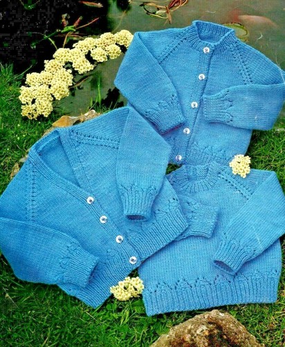 Baby easy knit sweater - knit, &