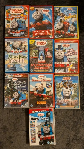 Thomas friends dvd x10 - thomas, kids
