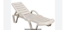 Sun lounger Sofia rattan - reclining sun lounger, garden lounge chair, sun chair