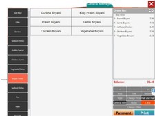 POS EPOS Cash register Till System Touch Screen software for Bar and Restaurants