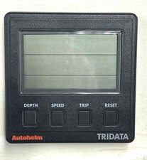 AUTOHELM ST-50 Depth-Speed-Trip-Multi Gauge Z089 Raymarine Raytheon Tridata NOS