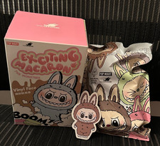TOFFEE purchased at Pop Mart Labubu Exciting Macaron The Monsters Vinyl Face