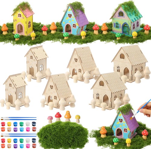 Wooden fairy house - fairy, with