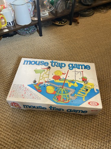 Vintage ideal mouse trap board - vintage,