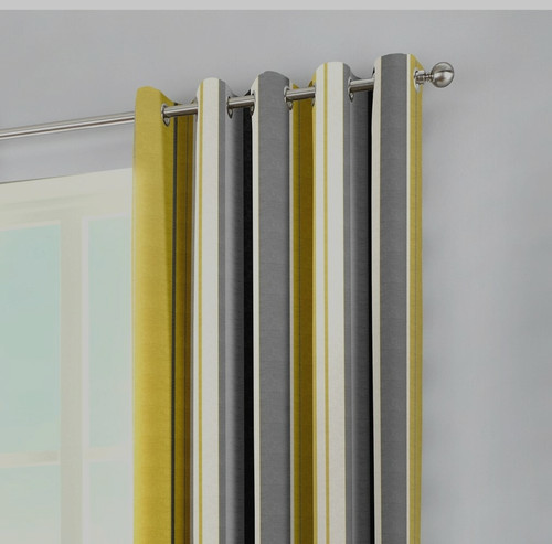 Yellow stripe with - yellow, grey