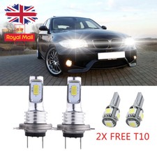 For BMW E90 LCI E91 E81 E87 2X H7 3570 6000K Xenon LED Headlight Bulbs UK Stock