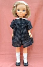 FAMOUS blonde doll, 45 cm, vinyl.