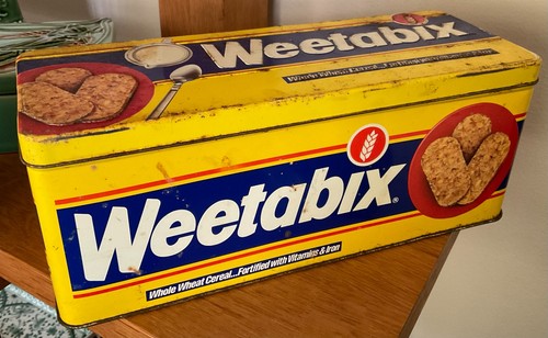 Weetabix vintage metal - box, tin