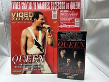Queen Greatest Flix Brazil VHS Poster And Card. Limited Edition 
