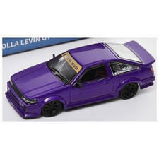 Gcd.Dct Diecastteam 1:64 Scale Toyota AE86 Purple (RHD)