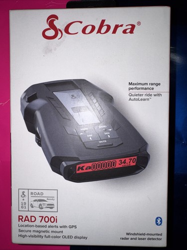 Cobra rad 700i - rad, connected