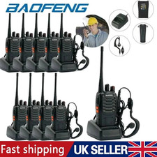 8/10x Baofeng Walkie Talkie