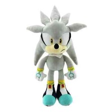 30CM SILVER SONIC the Hedgehog PLUSH - 13 inch UK