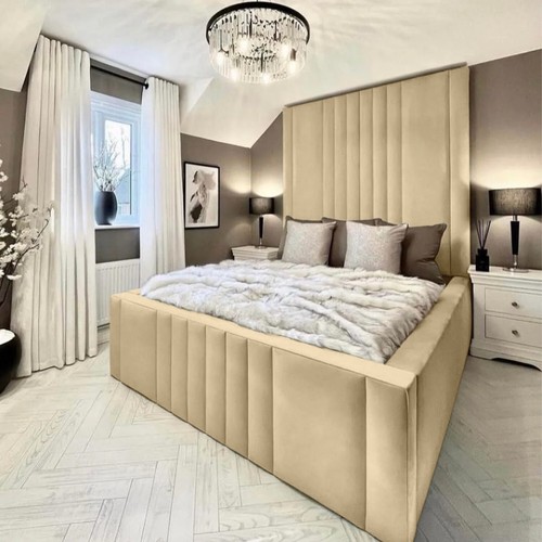 Luxury high headboard velvet - high,
