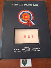 BMC MGB Service Parts List AKD3547