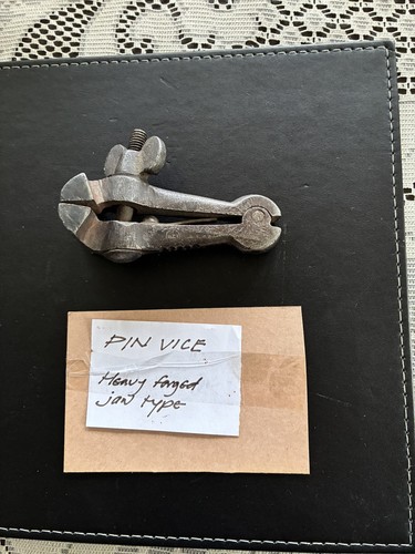 Vintage hand pin vice heavy - hand,
