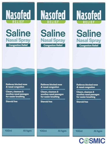 Nasofed saline nasal spray - 3,