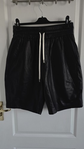 Allsaints leather shorts - allsaints,